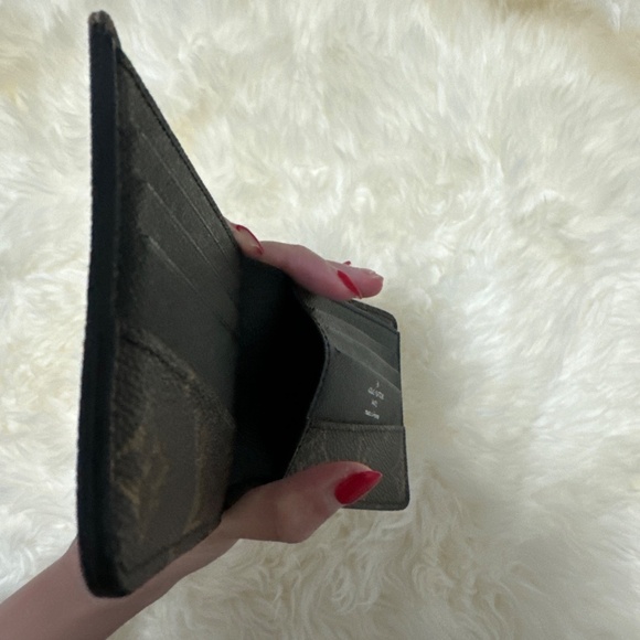 Auth Louis Vuitton Men Wallet PF Gaspar Monogram Macassar Brown/Black #M93801 - Picture 2 of 12